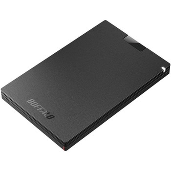 SSD-PG2.0U3-BC/D 外付けSSD ポータブル USB3.2 Gen1 Type-A BUFFALO(バッファロー) USB  3.2(Gen 1)/3.1(Gen 1)/3.0/2.0 端子数1 ブラック色 容量2TB - 【通販モノタロウ】