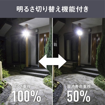 4.5W×1灯 LEDソーラーシンプルスタイルセンサーライト ライテックス(ムサシ)