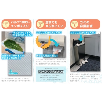 エリエールペーパータオル セレクトエンボスタイプ エリエール