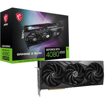 (正式型番：GeForce RTX 4080 SUPER 16G GAMING X SLIM) GeForce RTX 4080 SUPER搭載グラフィックカード/16GB GDDR6X/スリム設計のTRI FROZR3冷却クーラー搭載 MSI(エムエスアイ)