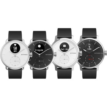 Withings Scanwatch HWA09-MODEL 1-ALL-RO 38mm ホワイト Yahoo!フリマ