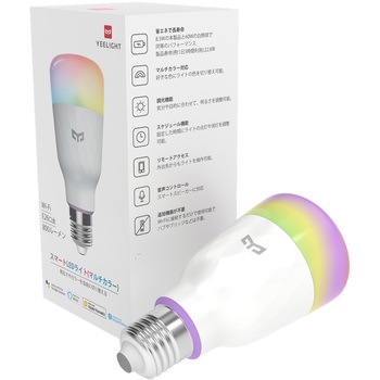 YLDP13YL Yeelight スマートLEDライト(マルチカラー) YEELIGHT 口金E26/E27 1700-6500K ...