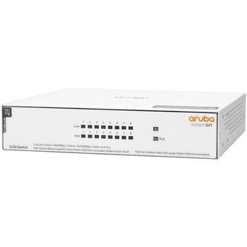 Aruba Instant On 1430 8G Class4 PoE 64W Switch HP(日本ヒューレット・パッカード)