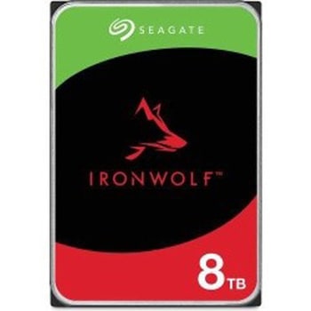 IronWolf 3.5【データ復旧3年付】 8TB HDD(CMR)メーカー3年保証 256MB 5400rpm 24時間稼働 PC、NAS用 RVセンサー付 SEAGATE
