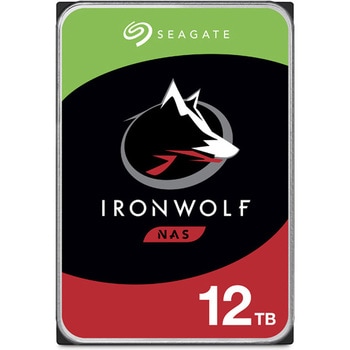 IronWolf 3.5【データ復旧3年付】 12TB HDD(CMR)メーカー3年保証 256MB 7200rpm 24時間稼働 PC、NAS用 RVセンサー付 SEAGATE