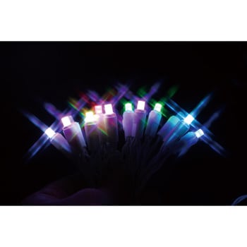 LEDリモコンライト マルチ可変光16色 15球 USB式 東京ローソク製造