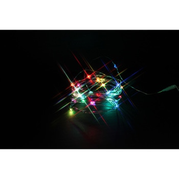 LEDワイヤーライト 30球 RGB 東京ローソク製造