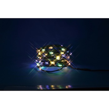 チップ型LEDライト マルチパステルイエロー 30球 リモコン付 東京ローソク製造