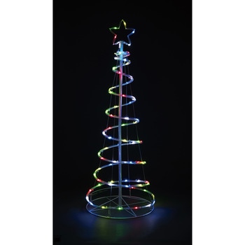 LEDスパイラルポップアップツリー 120cm 東京ローソク製造