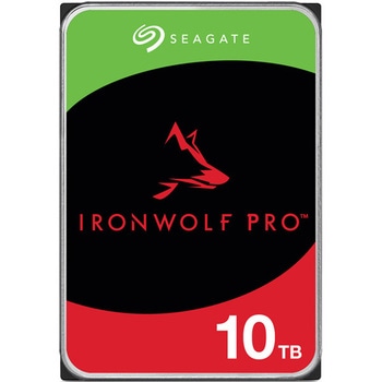 Seagate IronWolf Pro 3.5【データ復旧3年付】10TB HDD(CMR)メーカー5年保証 24時間稼働 PC、NAS用 RVセンサー付 ST10000NT001 SEAGATE