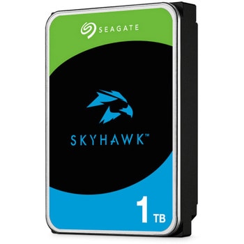 Seagate SkyHawk 3.5 1TB 内蔵HDD (CMR) メーカー3年保証 256MB ネットワーク監視カメラ ビデオレコーダー用ST1000VX013 SEAGATE