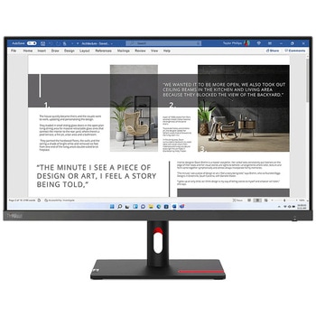 ThinkVision S27i-30 (27型/1920×1080/HDMI、VGA/スピーカー：なし/IPS) レノボ・ジャパン(Lenovo)