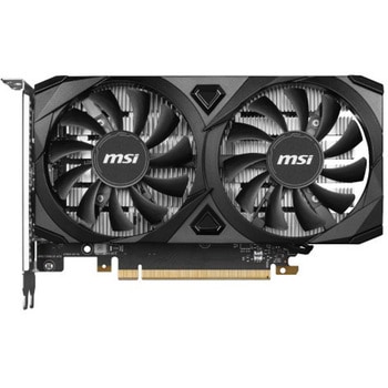 NVIDIA GeForce RTX 3050搭載グラフィックスカード/6GB GDDR6/デュアルファン/補助電源不要/消費電力70W/HDMI 2.1×2/DP1.4×1 MSI(エムエスアイ)