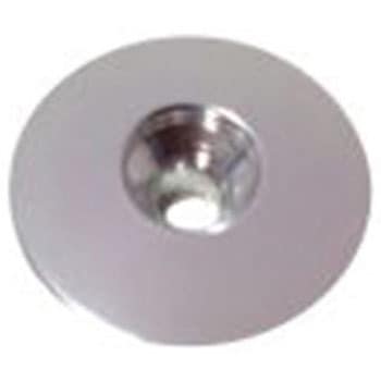 軽量アルミトップキャップ セパレート ロゴ無 シルバー AVEDIO(エヴァディオ)