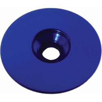 軽量アルミトップキャップ セパレート ロゴ無 ブルー AVEDIO(エヴァディオ)