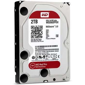 WD Red Proシリーズ 3.5インチ内蔵HDD 2TB SATA6.0Gb/s 7200rpm 64MB WD2002FFSX Western Digital