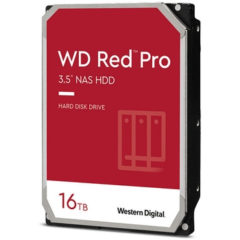 WD Red Proシリーズ 3.5インチ内蔵HDD NAS用 16TB SATA6Gb/s 5年保証 WD161KFGX Western Digital