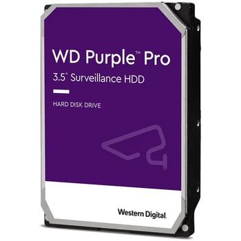 WD Purpleシリーズ 3.5インチ内蔵HDD 監視カメラ向け 18TB SATA 3.0(SATA 6Gb/s) 5年保証 WD181PURP Western Digital