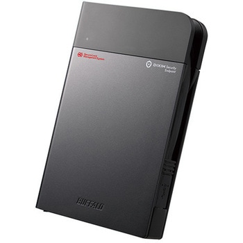 法人向け 強制暗号化 ウイルスチェック 耐衝撃ポータブルSSD 2TB BUFFALO(バッファロー)