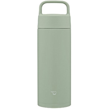 ステンレスマグ 500ml グリーン TUFF シームレスせん ハンドルつき 象印マホービン