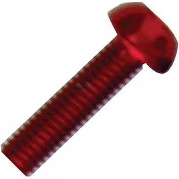 ボトルケージ用カラーアルミボルト レッド AVEDIO(エヴァディオ)