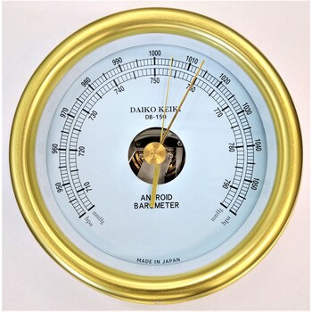 DB-150 船舶用気圧計(バロメーター) 大航計器製作所 外径208mm DB-150