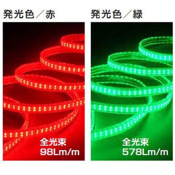 LEDテープライト セット (片面発光 発光色/赤・緑タイプ) ハタヤ