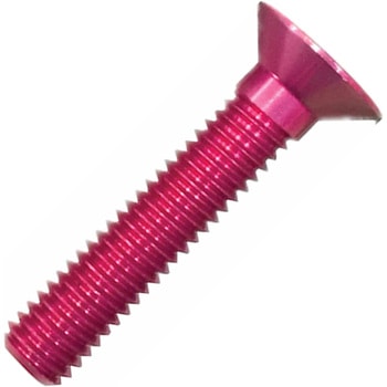 トップキャップ用カラーアルミボルト 30mm ピンク AVEDIO(エヴァディオ)