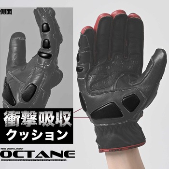 バイクグローブ  プロテクター(ベンチレーション) RIDEZ(ライズ)
