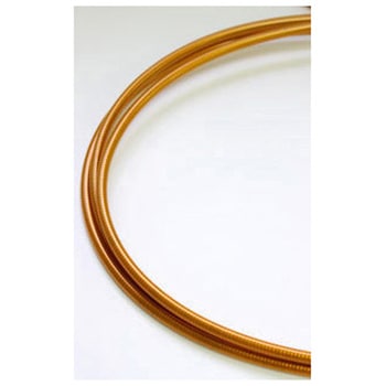 NI424H 4mm ステンレスシフトアウター 2m クリアーオレンジ ヘッダー付 日泉ケーブル