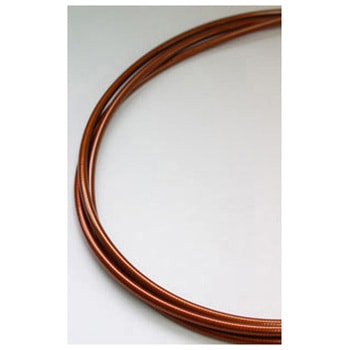 NI431H 4mm ステンレスシフトアウター 2m クリアーブラウン ヘッダー付 日泉ケーブル