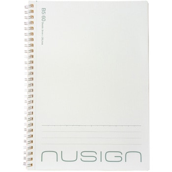 DLI-NNB353GR60P �m�[�g�u�b�N nusign �O���[���F �Z�~B5(252mm�~179mm)�T�C�Y  DLI-NNB353GR60P 72915818