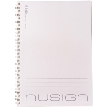 DLI-NNB353GY60P �m�[�g�u�b�N nusign �O���[�F �Z�~B5(252mm�~179mm)�T�C�Y  DLI-NNB353GY60P 72915827