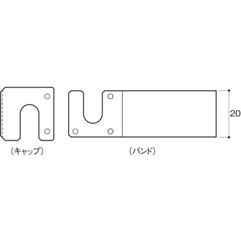 バーフィット(ブロンズ発色) ステンレス製 AIOULE(ふじわら)