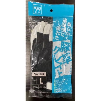 豚革クレスト手袋甲メリヤスマジック付きP ヤマショウ