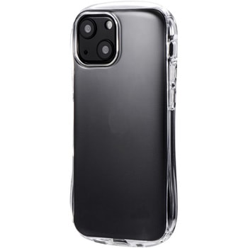 iPhone 13 mini 耐衝撃・高グリップソフトケース「CLEAR Arch」 ストラップホール付 LEPLUS