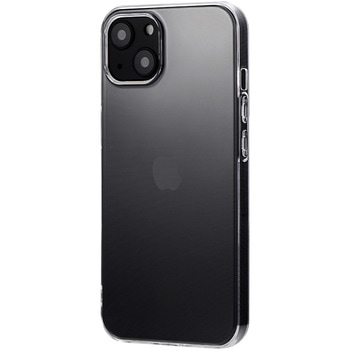 iPhone 13 ソフトケース「CLEAR Soft」 ストラップホール付 LEPLUS