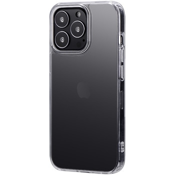 iPhone 13 Pro 耐傷・耐衝撃ハイブリッドケース「CLEAR Tough」 ストラップホール付 LEPLUS