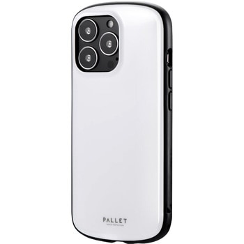 iPhone 13 Pro 超軽量・極薄・耐衝撃ハイブリッドケース「PALLET AIR」 薄型 ストラップホール付 LEPLUS