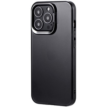 iPhone 13 Pro スタンド付耐衝撃ハイブリッドケース「SHELL STAND」 カメラレンズ保護 ストラップホール付 LEPLUS