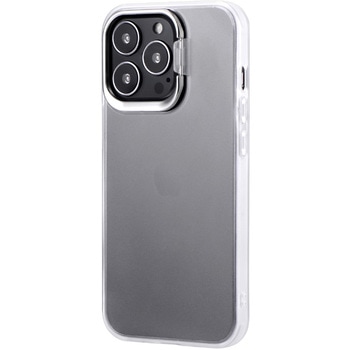 iPhone 13 Pro スタンド付耐衝撃ハイブリッドケース「SHELL STAND」 カメラレンズ保護 ストラップホール付 LEPLUS