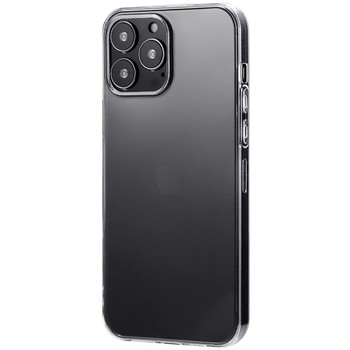 iPhone 13 Pro Max ソフトケース「CLEAR Soft」 ストラップホール付 LEPLUS