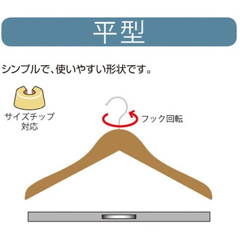 木製ハンガー 黒 ストア・エキスプレス
