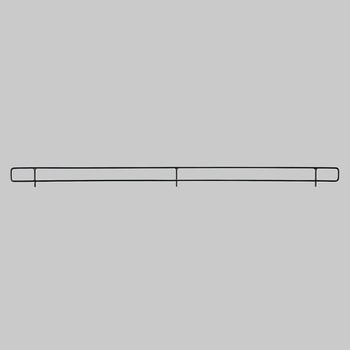 フォールディングスリット什器用木棚用欄干 ストア・エキスプレス