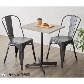 カフェテーブル メラミンタイプ ホワイトウッド ストア・エキスプレス