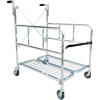 配送台車 ベーシックキャリー Φ75静音キャスターストッパー付 オリタニ