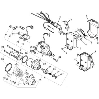 KS11022AA スターティングモータアセンブリ 1個 三菱 【通販モノタロウ】