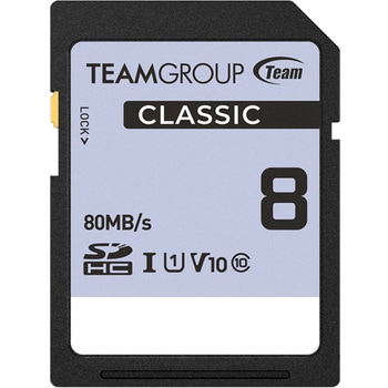 通販 TSDHC8GIV1001 SDHCカード UHS-1 8GB Team(チーム) SDスピード メモリーカード