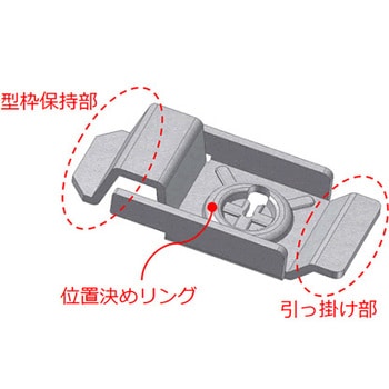 P-TKG 留め金具 わたなべ 1ケース(60個) P-TKG - 【通販モノタロウ】