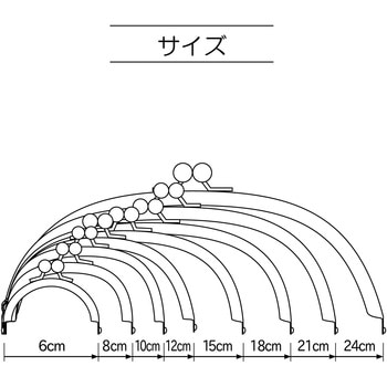 差し込み口金・丸型 バッグマイスター